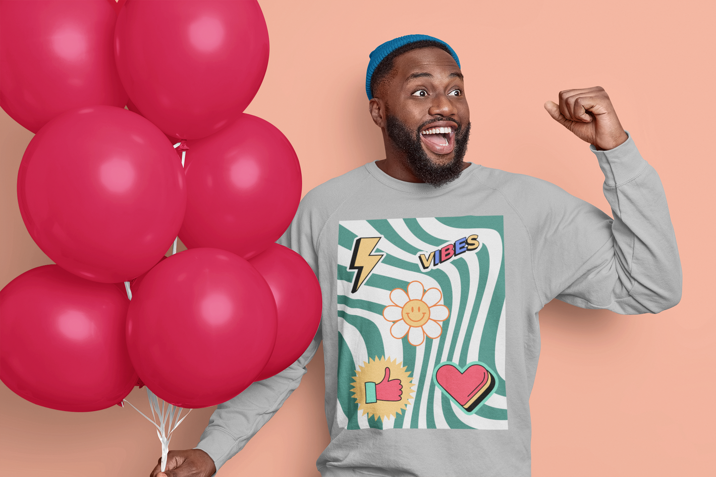 "Good Vibes" Long Sleeve T-Shirt
