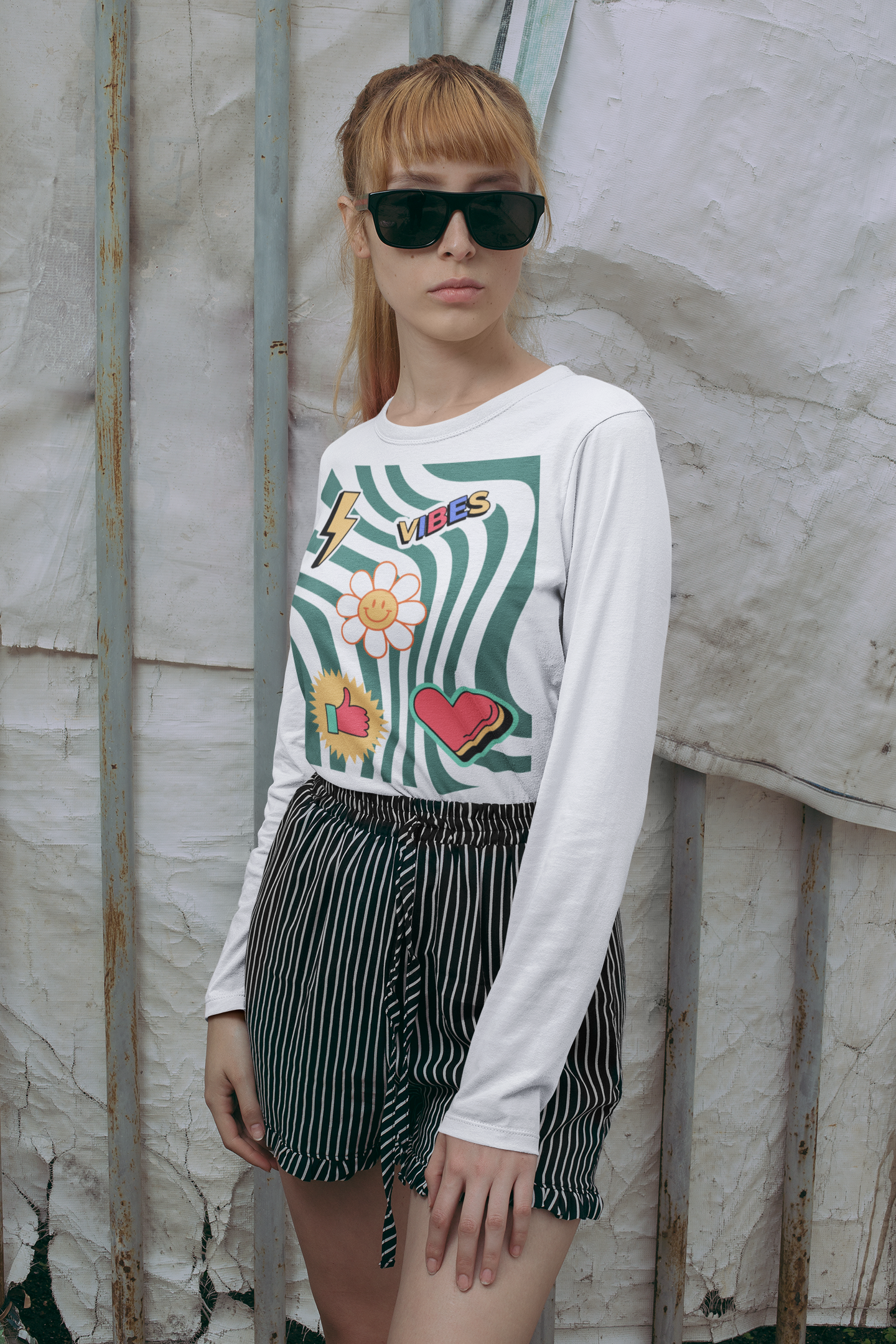"Good Vibes" Long Sleeve T-Shirt