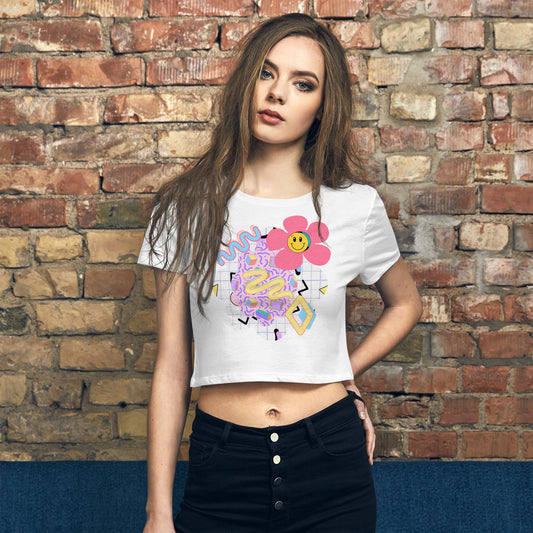 Bloomin Joy Women’s Crop Tee